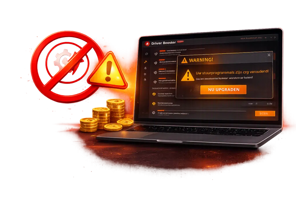 Waarom IObit Driver Booster niet gebruiken?